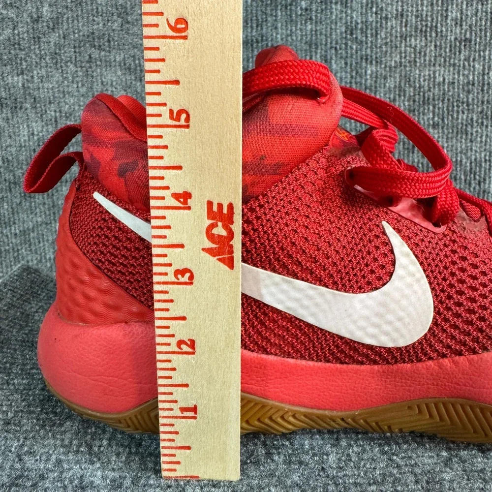 Nike Zoom Rev 2017 University Red Gum Basketball Shoes 906874-600 Mens 11